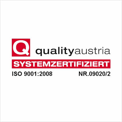 Bild des ISO Zertifikates